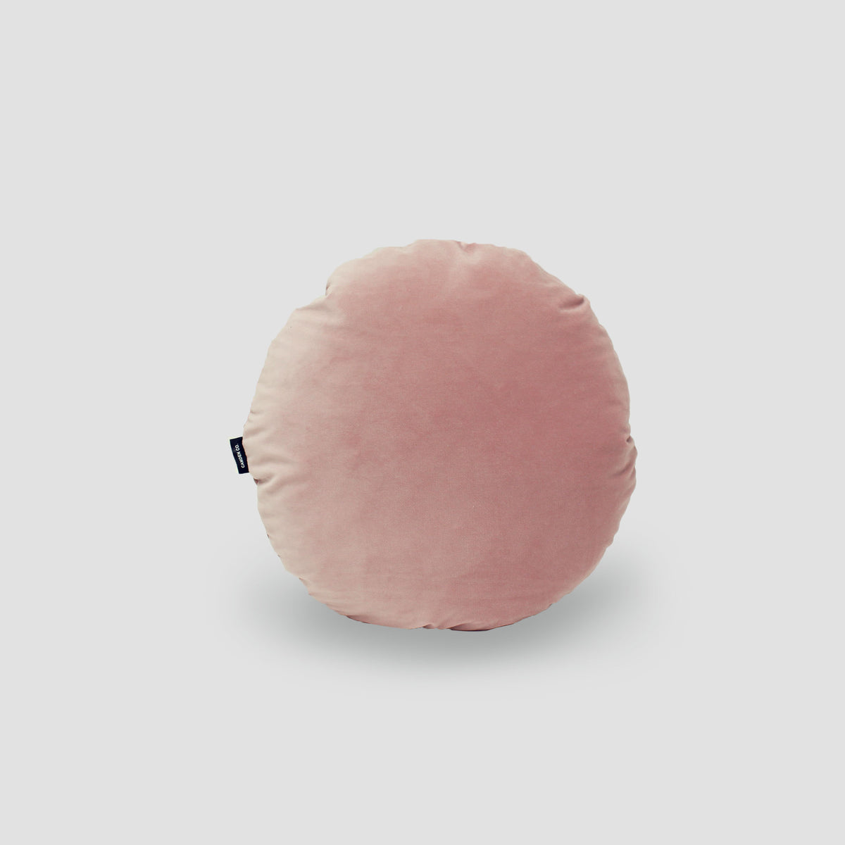 Cushion Cover - Rosewater Velvet - Round, 45cm