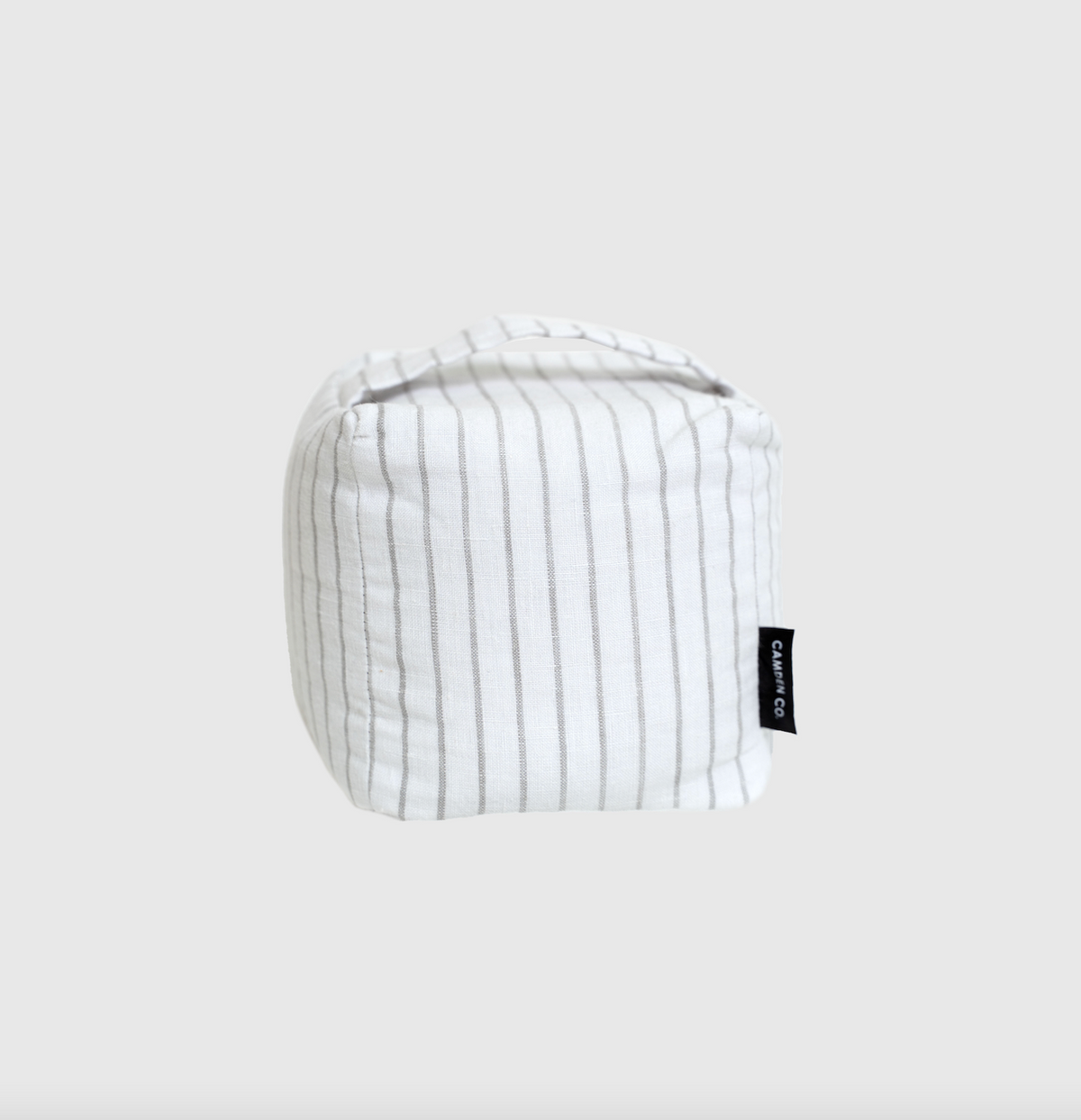 Door Stop - Natural Stripe Linen
