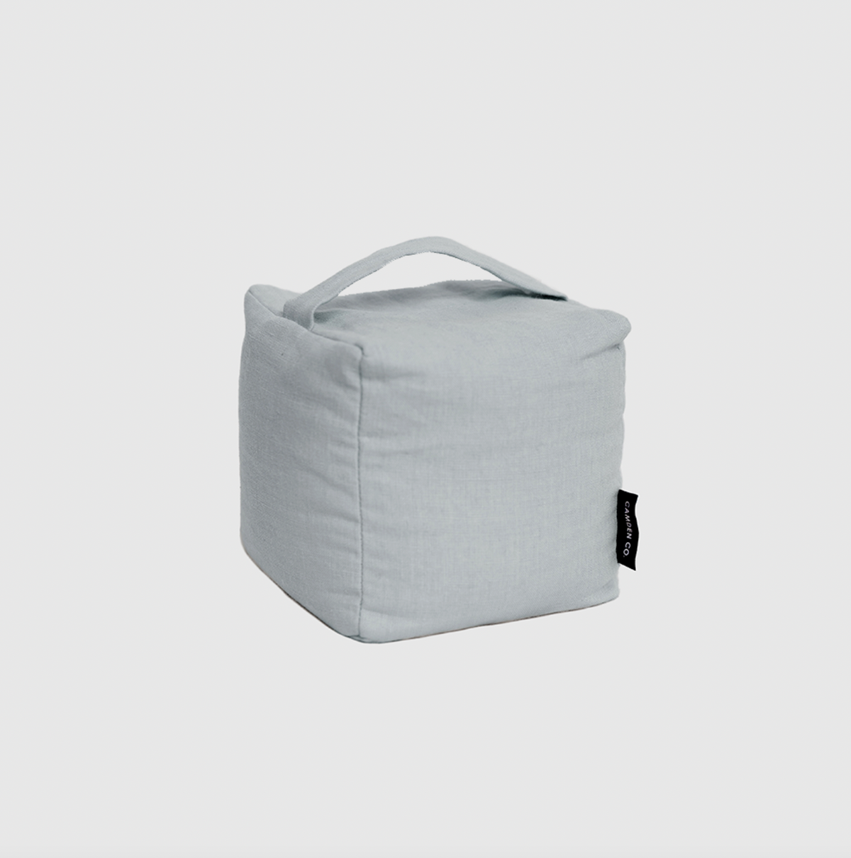 Door Stop - Dove Grey Linen
