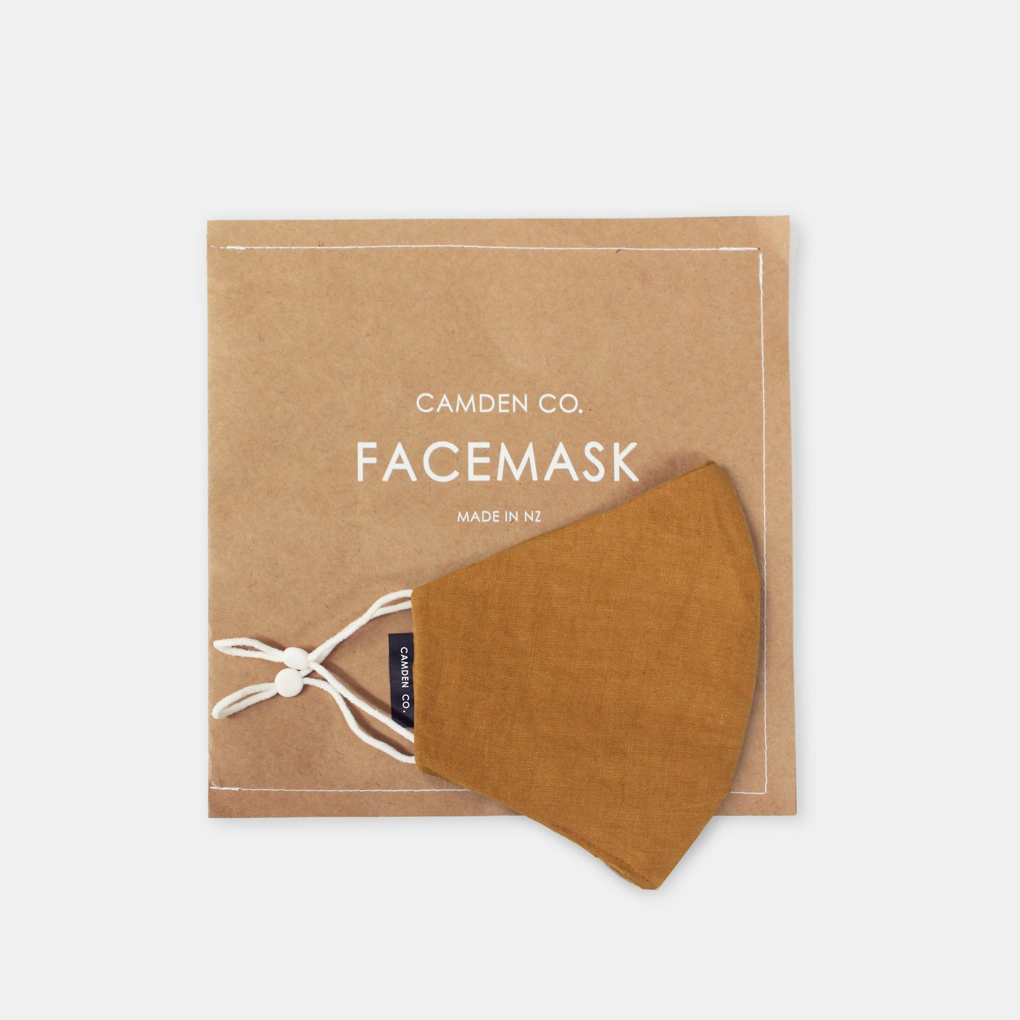 Face Mask - Terracotta Linen