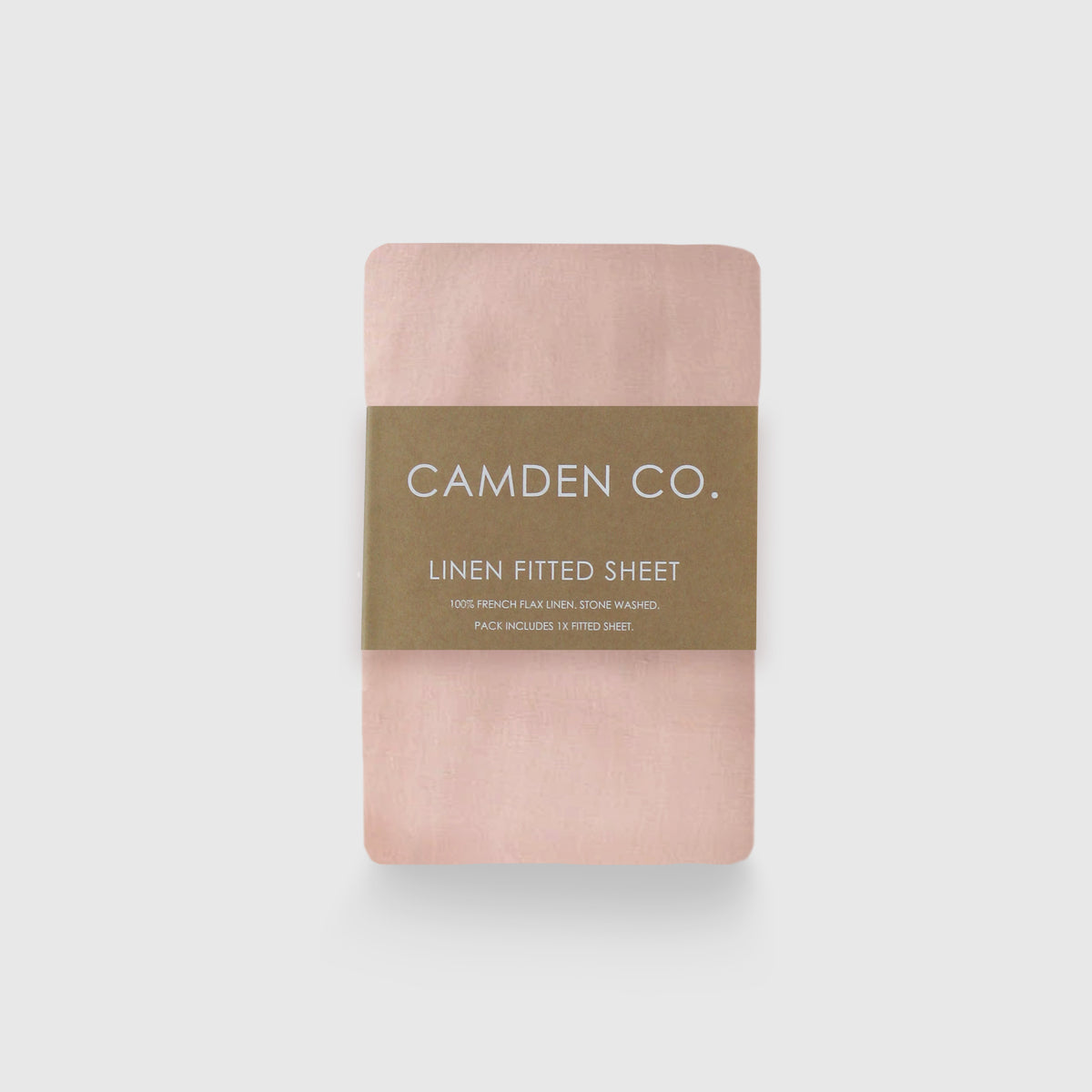 Fitted Sheet - Blush Linen