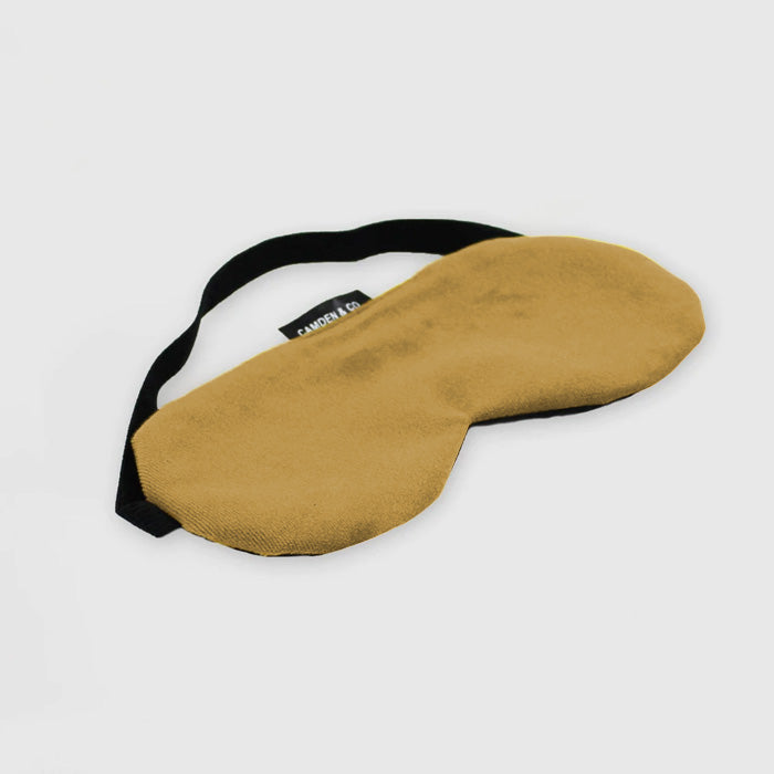 Eye Mask - Sand Velvet
