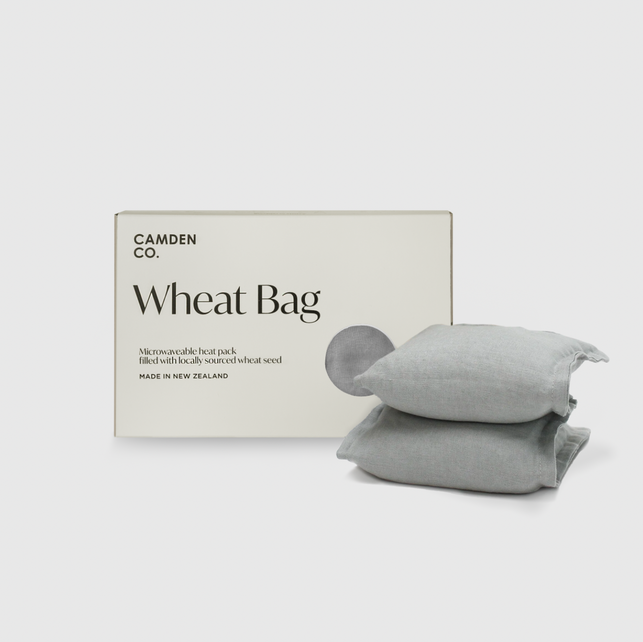 Wheat Bag - Linen Dove Grey (Slip Cover)