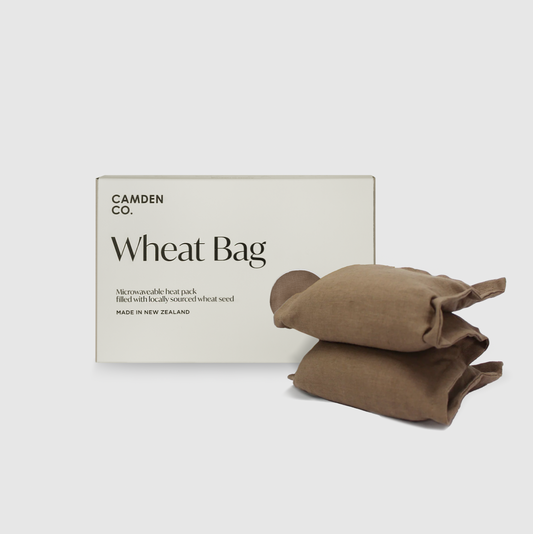 Wheat Bag - Linen Mocha (Slip Cover)