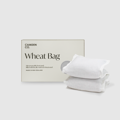 Wheat Bag - French White Linen (Slip Cover)
