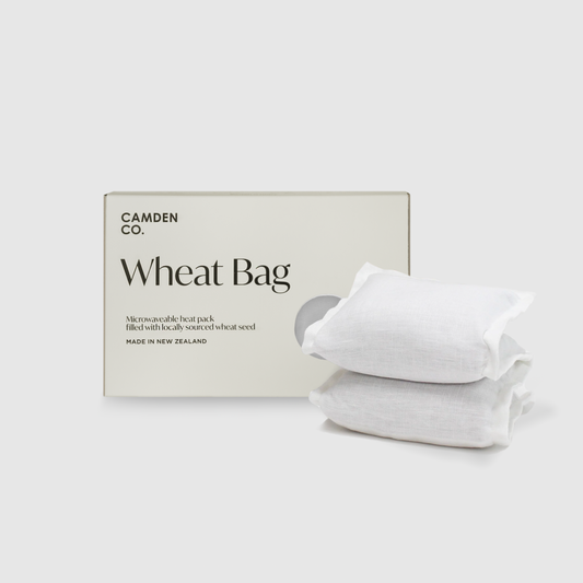 Wheat Bag - Linen French White (Slip Cover)