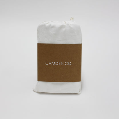 Pillow Case - Euro - French White Linen (Set of 2)