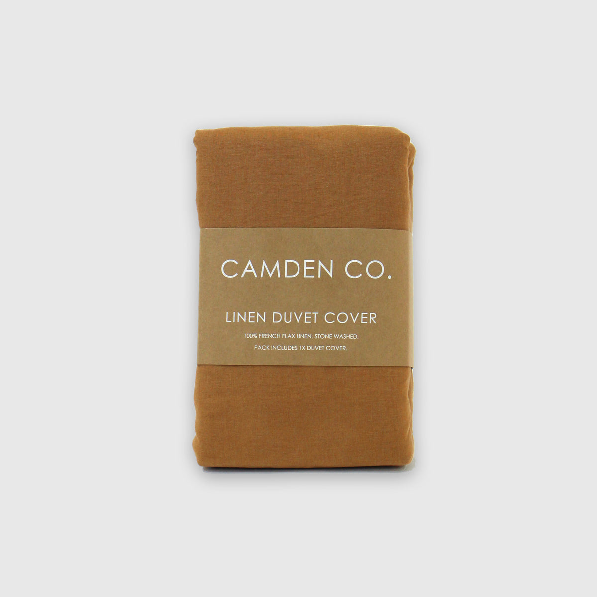 Duvet Cover - Terracotta Linen
