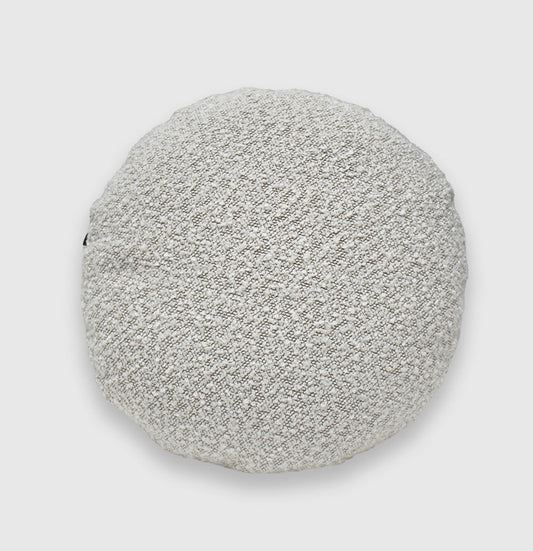 Frost Round Boucle Cushion Cover